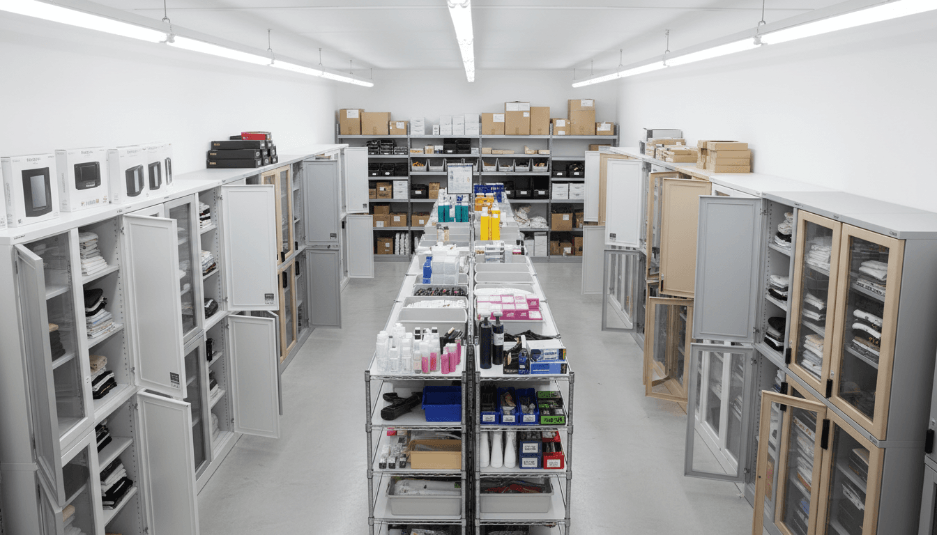 Commercial storage and cabinet solutions