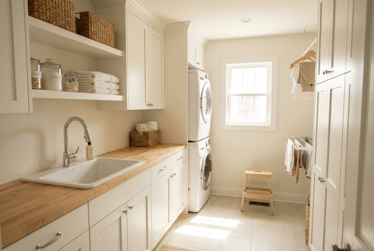 Laundry Room Built In Cabinets and Mudroom Storage: Sanpete County Design and Cost Guide